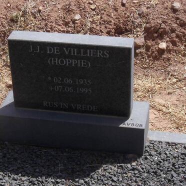 VILLIERS J.J., de 1935-1995