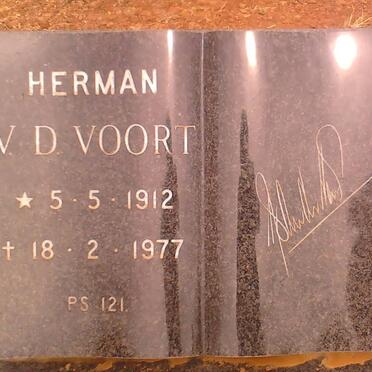 VOORT Herman, van der 1912-1977