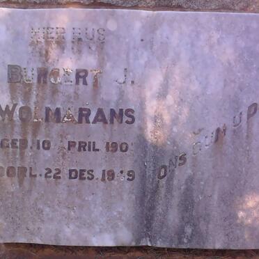 WOLMARANS Burgert J. 1901-1949