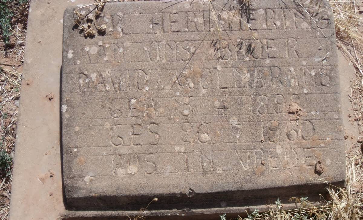 WOLMARANS David 1898-1960