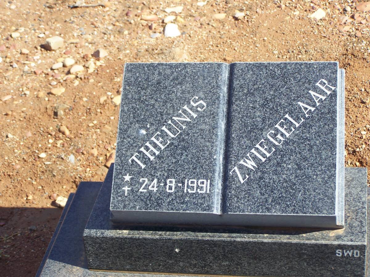ZWIEGELAAR Theunis 1991-1991
