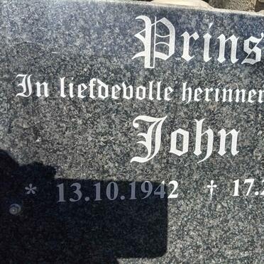 PRINS John 1942-2004