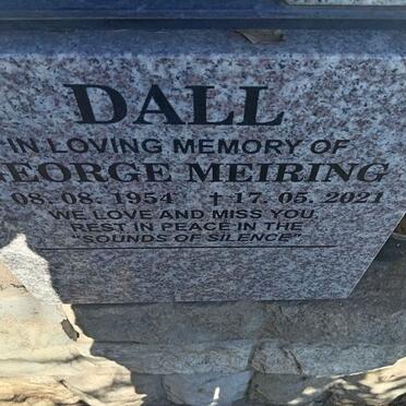 DALL George Meiring 1954-2021
