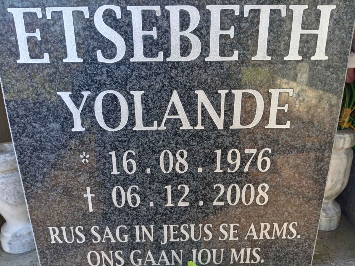 ETSEBETH Yolande 1976-2008