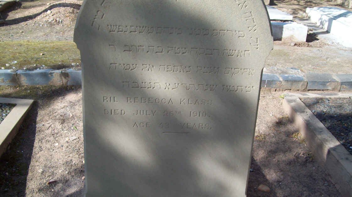 KLASS Rebecca  -1910
