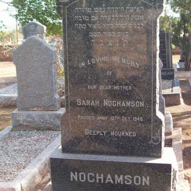 NOCHAMSON Sarah  -1948