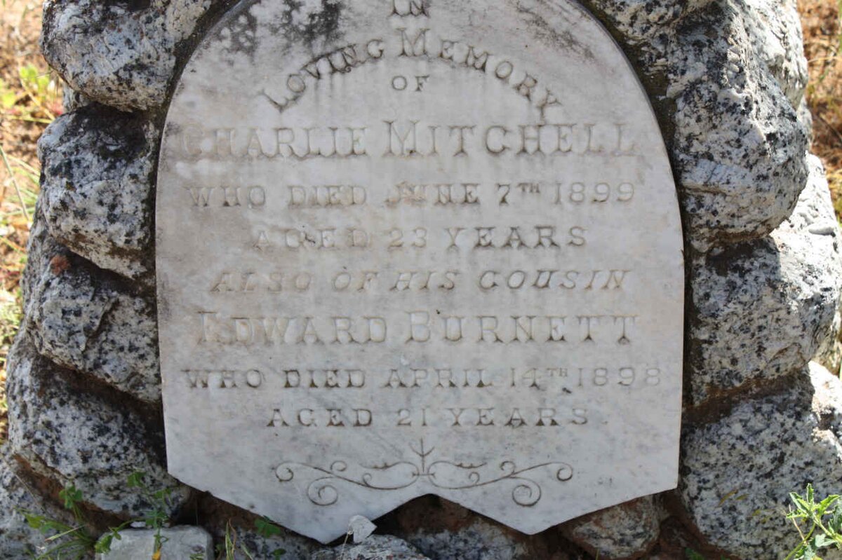 MITCHELL Charlie -1899 :: BURNETT Edward -1898