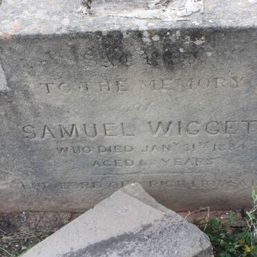 WIGGETT Samuel -1884