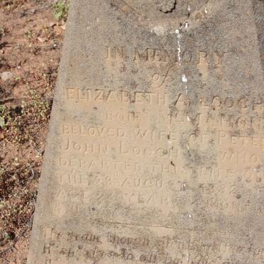 LOOCH Elizabeth nee McMAHON -1882