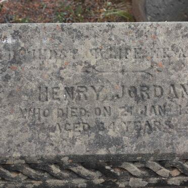 JORDAN Henry -1882