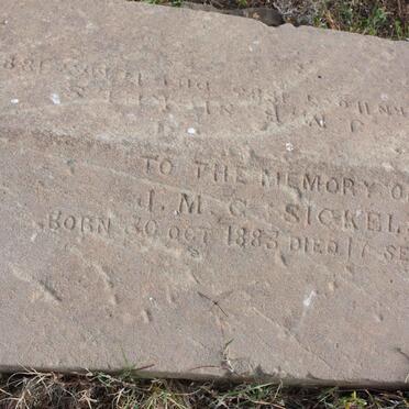 SICKELS J.M.G. 1883-1888 