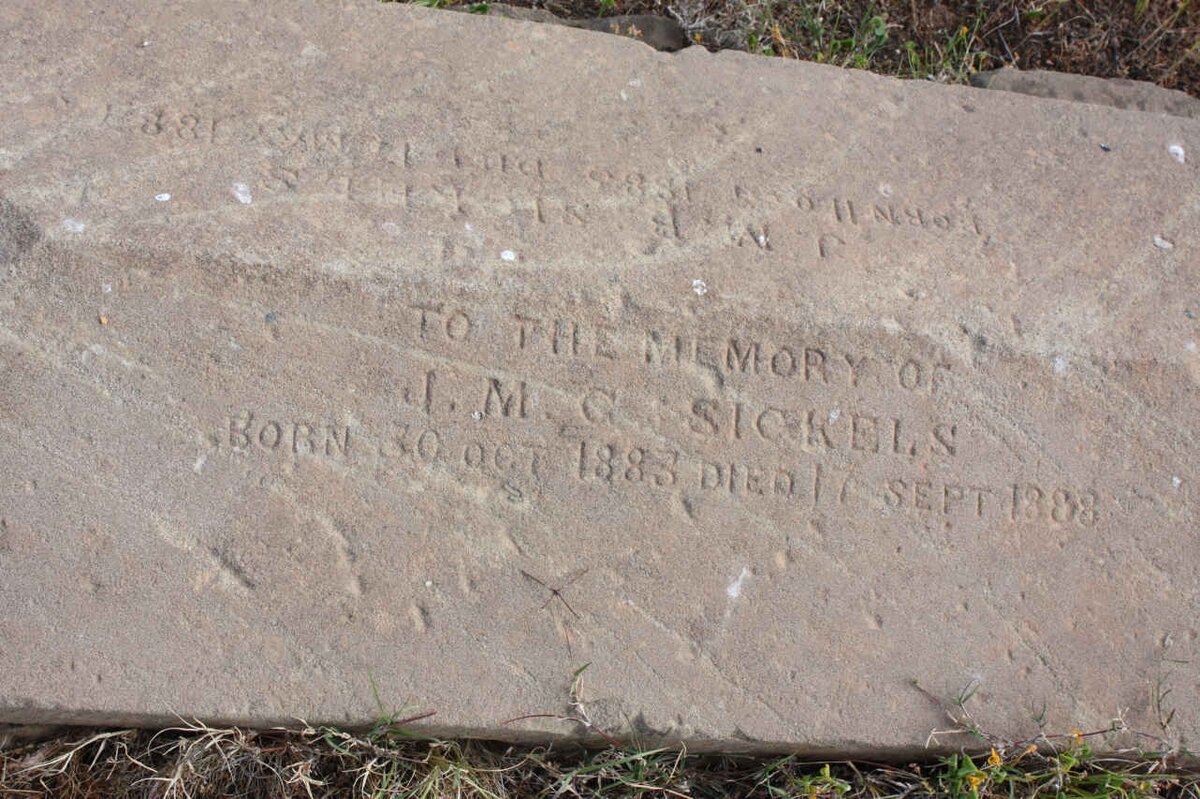 SICKELS J.M.G. 1883-1888 