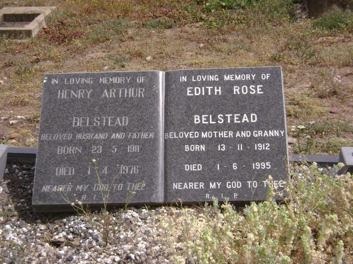 BELSTEAD Henry Arthur 1911-1976 &amp; Edith Rose 1912-1995