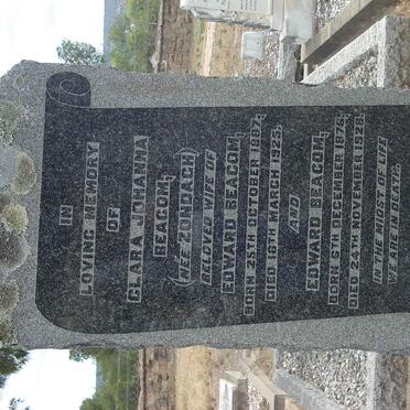 BEACOM Edward 1876-1928 &amp; Clara Johanna ZONDACH 1887-1925