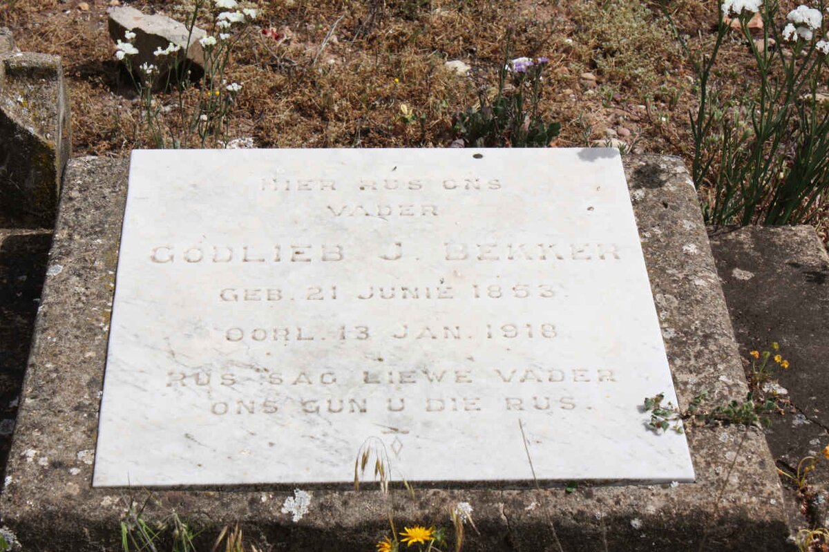 BEKKER Godlieb J. 1853-1918