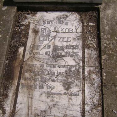 COETZEE Maria Jakoba 18?36-1926