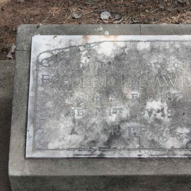 CAWDRY Frederick 1877-1956