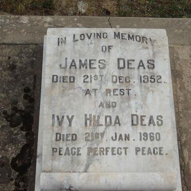 DEAS James  -1952 &amp; Ivy Hilda  -1960