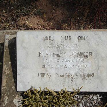JONKER Magiel A. 1931-19?8