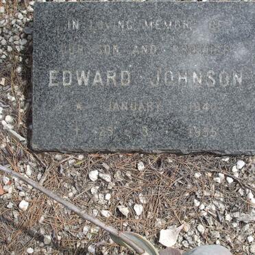 JOHNSON Edward 1940-1955