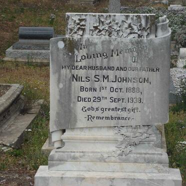 JOHNSON Nils S.M. 1888-1938