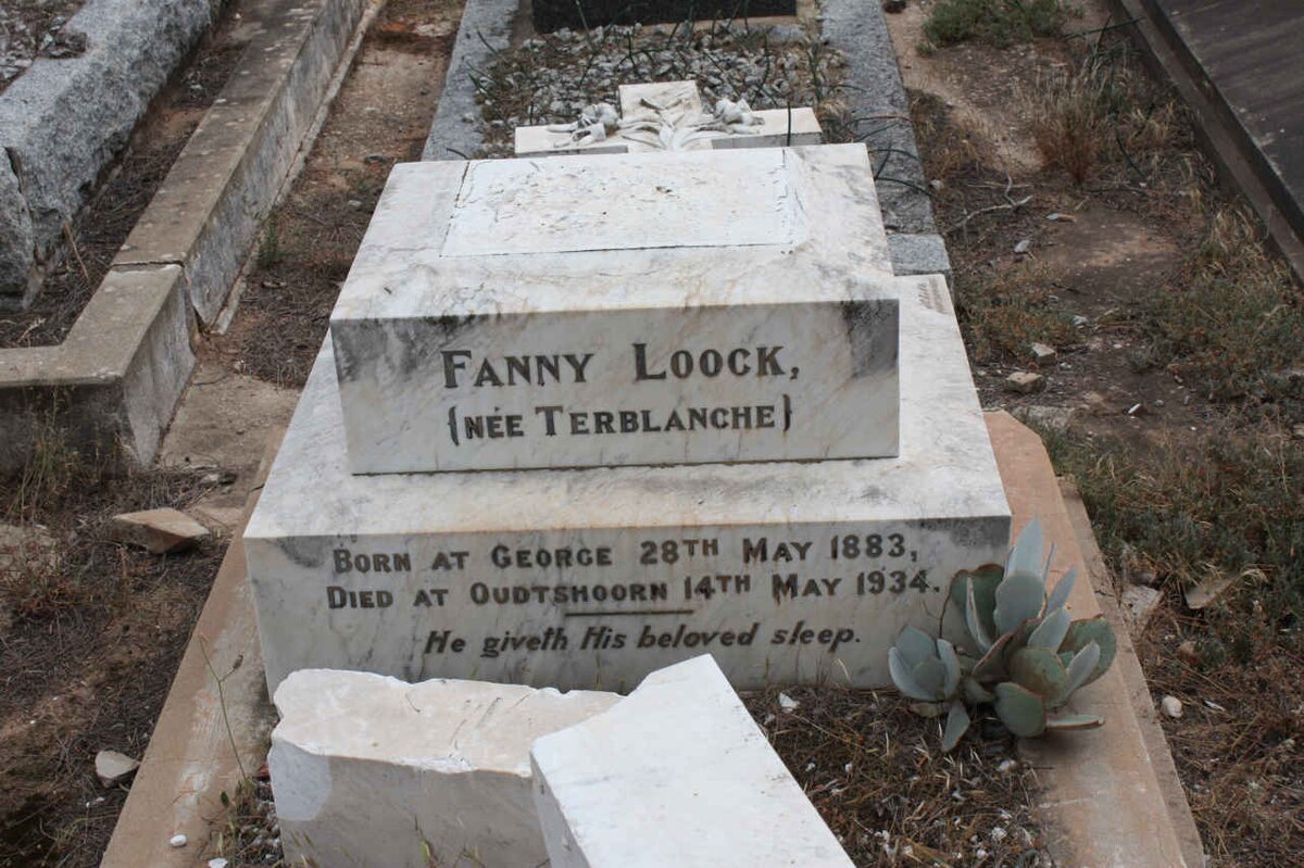 LOOCK Fanny nee TERBLANCHE 1883-1934