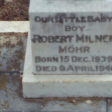MÖHR Robert Milner 1939-1940