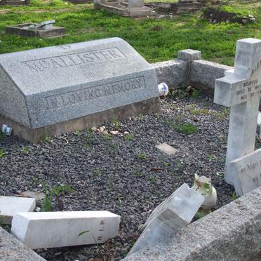 McALLISTER  Patrick -1970 &amp; Mary  -1946 