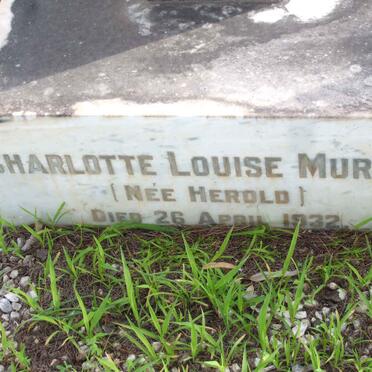 MURRAY Charlotte Louise nee HEROLD  -1932