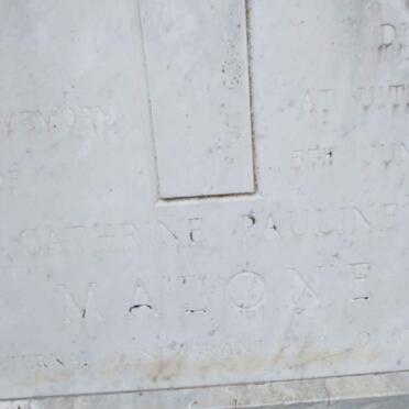 MALONE Catherine Pauline -197?