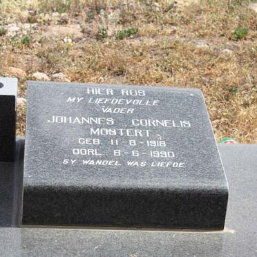MOSTERT Johannes Cornelis 1918-1990