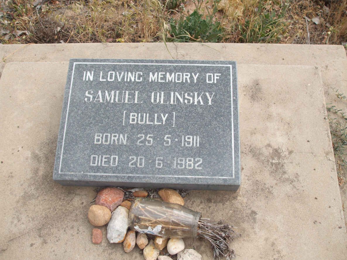 OLINSKY Samuel 1911-1982