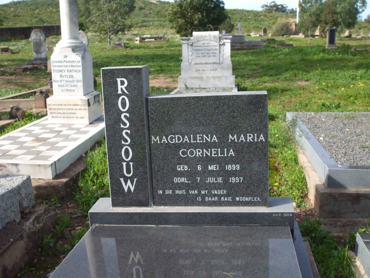 ROSSOUW Magdalena Maria Cornelia 1899-1997