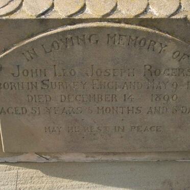 ROGERS John Leo Joseph 1839-1890
