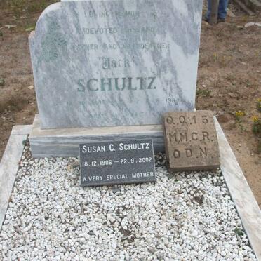 SCHULTZ Jack -1988 &amp; Susan C. 1906-2002