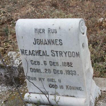 STRYDOM Johannes Meacheal 1882-1933