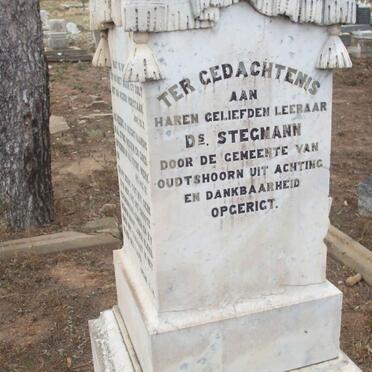 A Tribute to Ds Stegmann