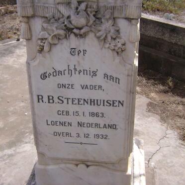 STEENHUISEN R.B.1863-1932