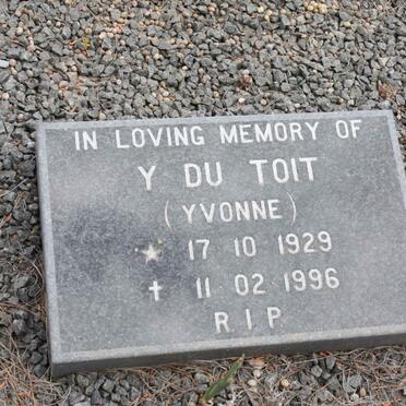 TOIT Y., du 1929-1996