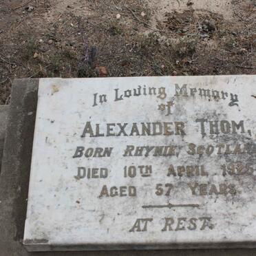 THOM Alexander -1925