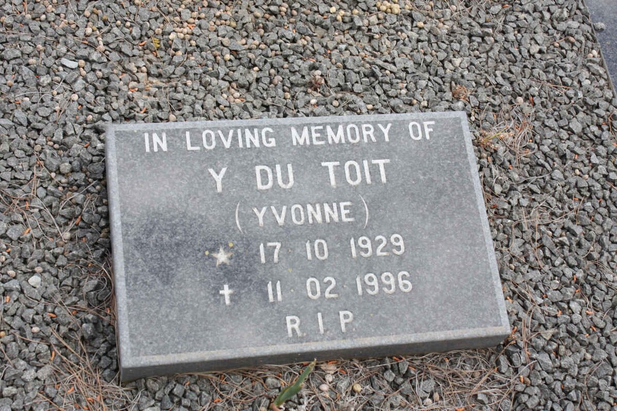 TOIT Y., du 1929-1996