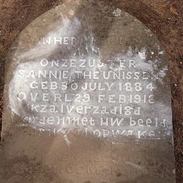THEUNISSEN Sannie 1884-1916