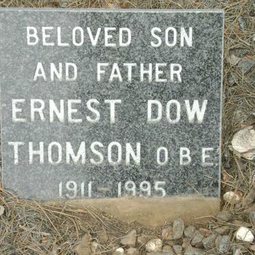 THOMSON Ernest Dow 1911-1995