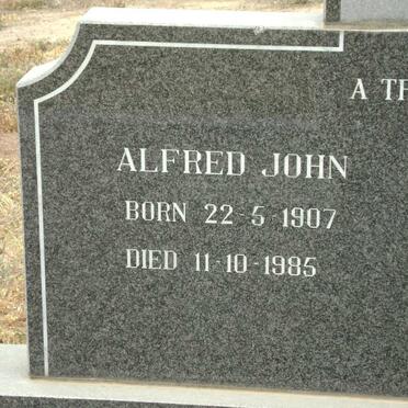 TOOLEY Alfred John 1907-1985 &amp; Jacoba Adriana 1909-1983