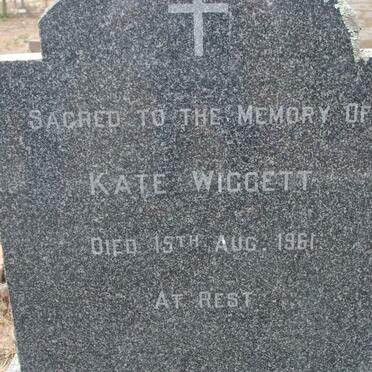 WIGGETT Kate -1961