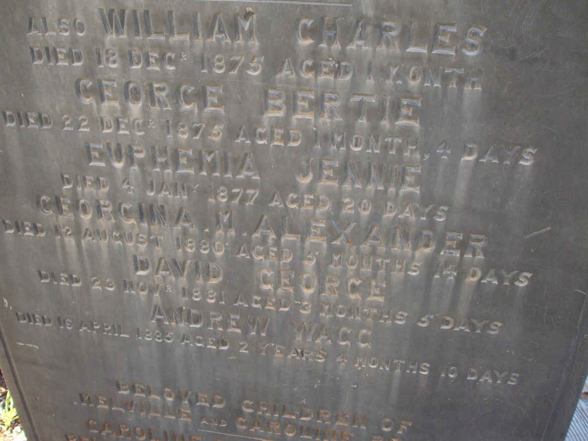 BROWN Caroline nee WAGG  -1884 :: BROWN Thomas  -1869 