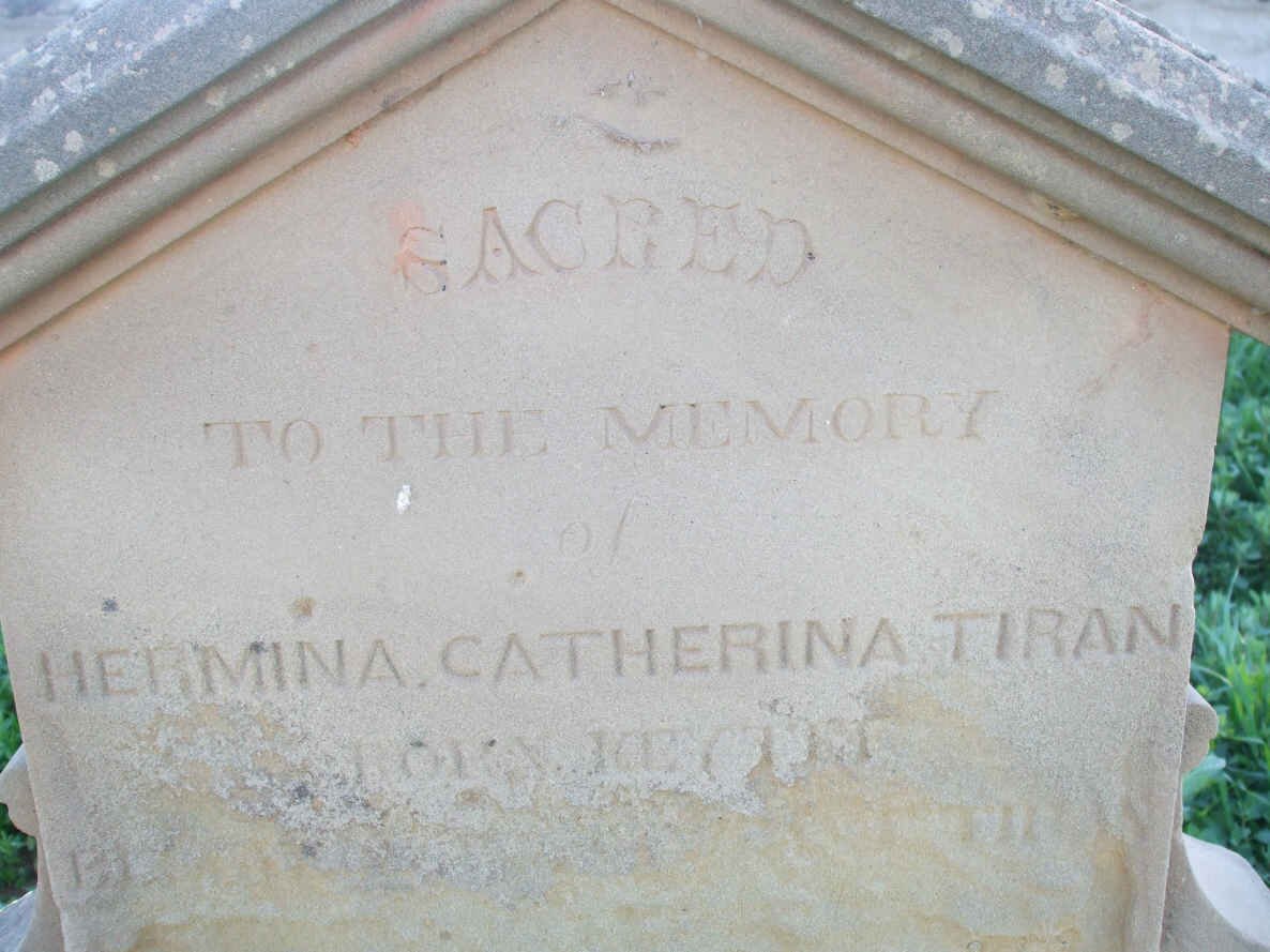 TIRAN Hermina Catherina nee KEYTER 