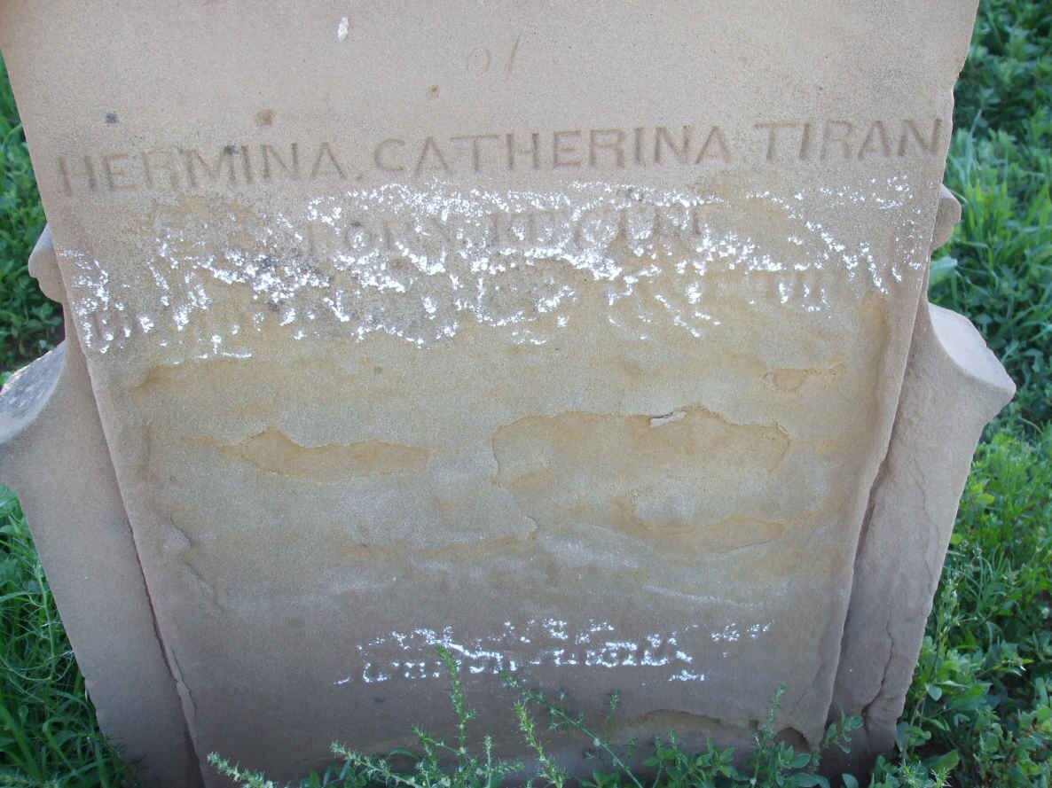 TIRAN Hermina Catherina nee KEYTER  -1878