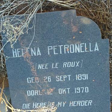 SCHONKEN Lawrence Jacobus 1892-1967 &amp; Helena Petronella LE ROUX 1891-1970