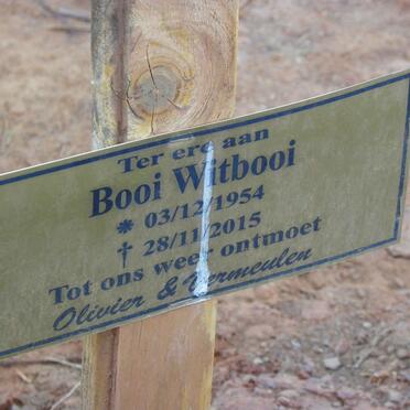 WITBOOI Booi 1954-2015